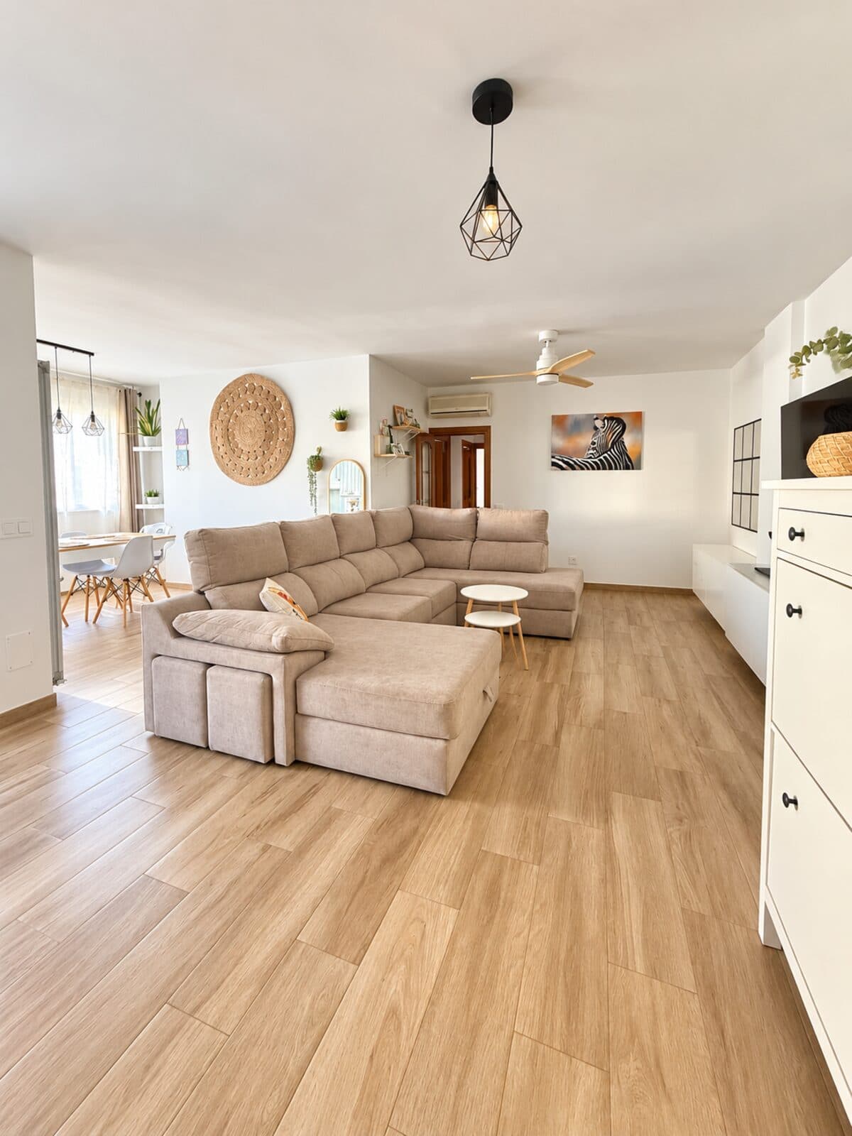 Piso de 3 habitaciones reformado en Zarzaquemada, con metro a 3 minutos